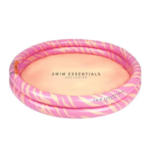 The Swim Essentials 12 m+ Basen kąpielowy Pastelowa Zebra 100cm 2020SE132