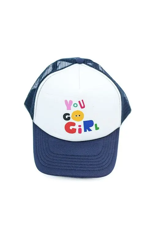 Czapka z daszkiem GRANATOWA you go girl