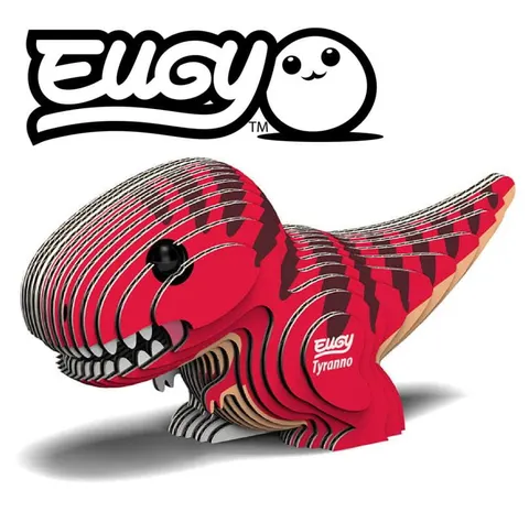 Eko Układanka 3D Dinozaur Tyranozaur 6 lat+ Eugy EG_005