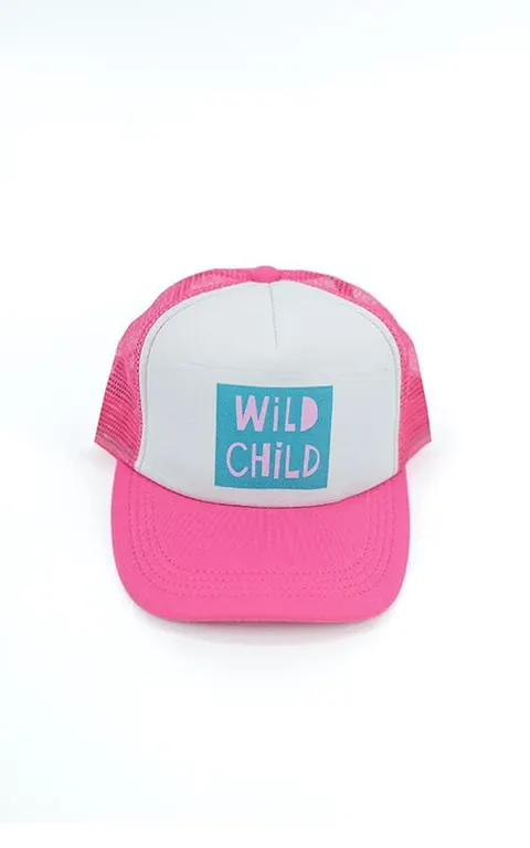 Czapka z daszkiem FUKSJA wild child