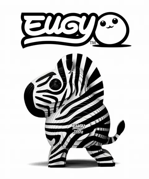 Eko Układanka 3D Zebra 6 lat+ Eugy EG_011