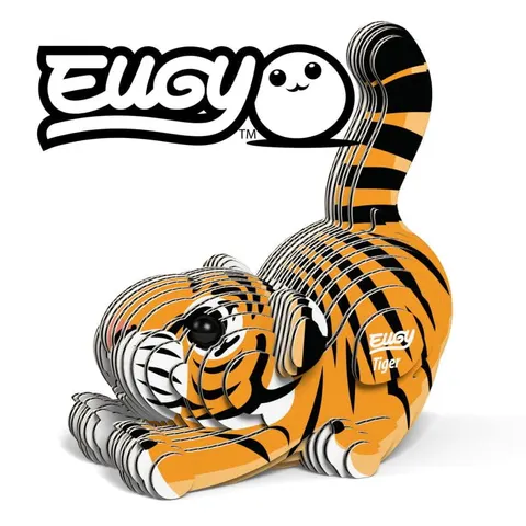 Eko Układanka 3D Tygrys 6 lat+ Eugy EG_012