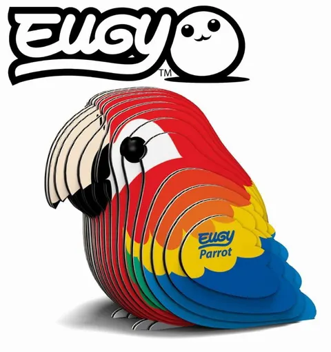 Eko Układanka 3D Papuga 6 lat+ Eugy EG_023