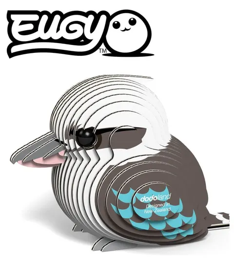 Eko Układanka 3D Ptak Kukabura Chichotliwa 6 lat+ Eugy EG_027