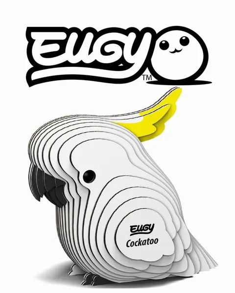 Eko Układanka 3D Kakadu Biała Papuga 6 lat+ Eugy EG_028