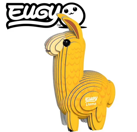 Eko Układanka 3D Lama 6 lat+ Eugy EG_034