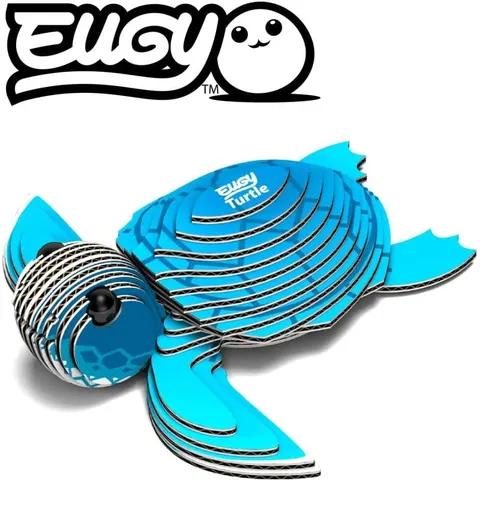 Eko Układanka 3D Żółwik 6 lat+ Eugy EG_038