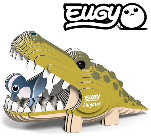 Eko Układanka 3D Aligator 6 lat+ Eugy EG_043