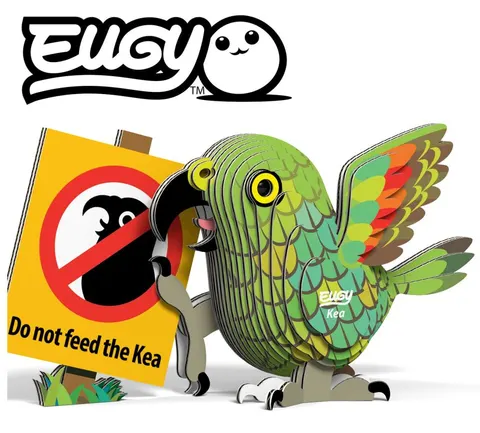 Eko Układanka 3D Papuga Kea 6 lat+ Eugy EG_047