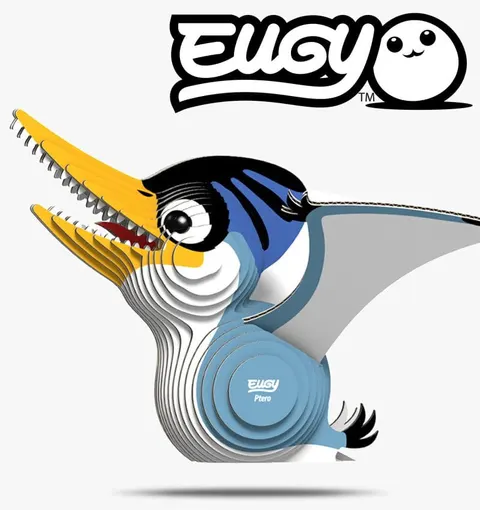 Eko Układanka 3D Dinozaur Ptero 6 lat+ Eugy EG_053