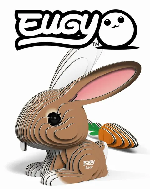 Eko Układanka 3D Królik 6 lat+ Eugy EG_071