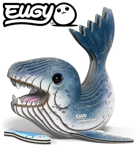 Eko Układanka 3D Foka Lampart Morski 6 lat+ Eugy EG_074