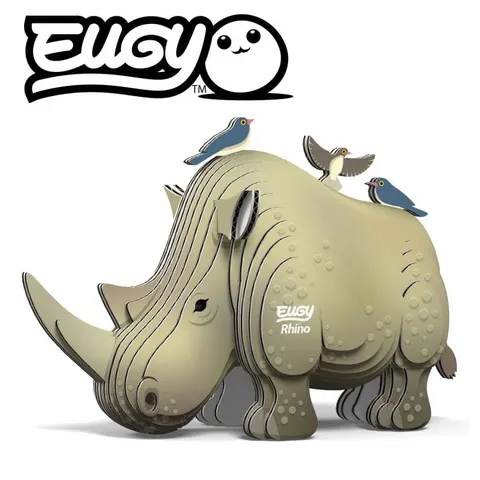Eko Układanka 3D Nosorożec 6 lat+ Eugy EG_076