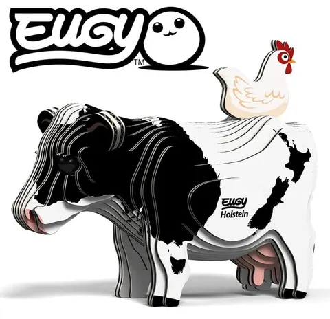 Eko Układanka 3D Krowa 6 lat+ Eugy EG_079