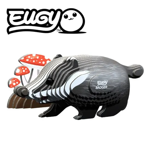 Eko Układanka 3D Borsuk 6 lat+ Eugy EG_094