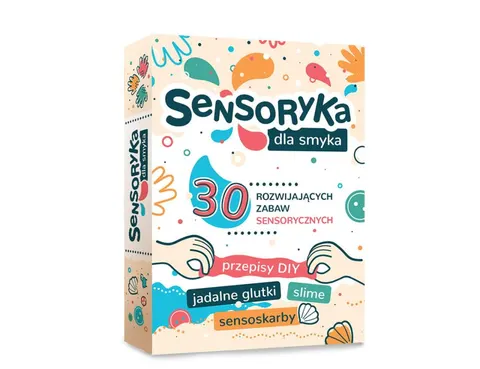 Książka dla dzieci 0-9 lat SENSORYKA DLA SMYKA | Tata Robi Książki