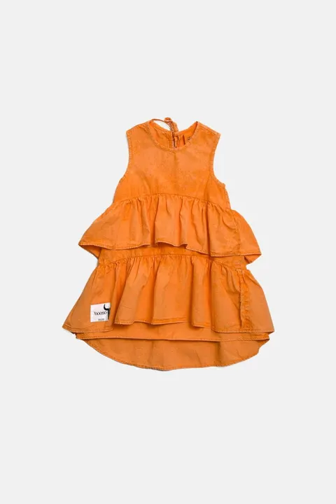 Sukienka 408 WAVE DRESS ORANGE