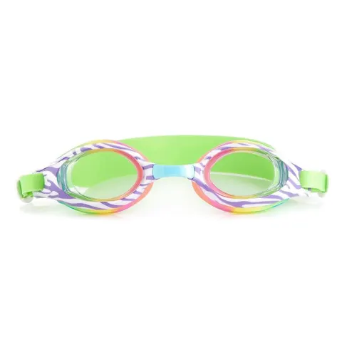 Okulary do pływania Aqua2ude Tęczowa zebra
