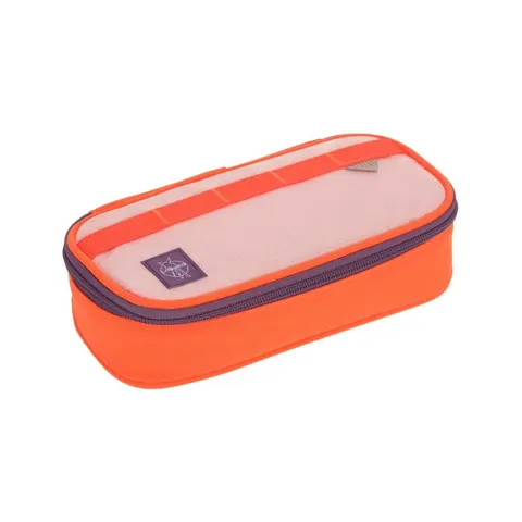 Piórnik Etui na przybory szkolne Unique Rose - Neon - Orange | Lassig