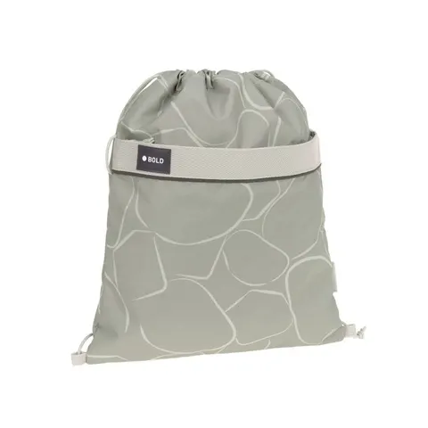 Torba sznurkowa Worek szkolny Bold Curve sage | Lassig