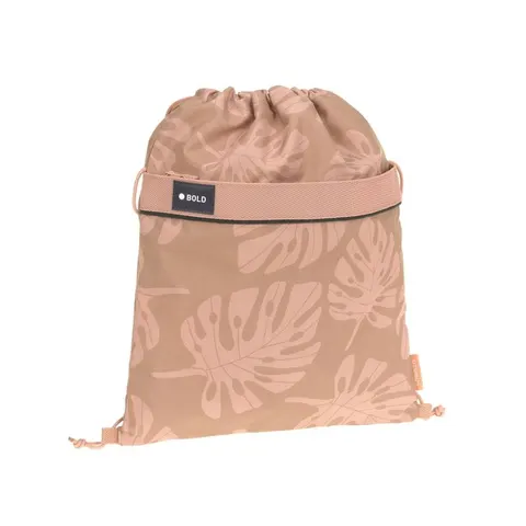 Torba sznurkowa Worek szkolny Bold Leaves caramel | Lassig