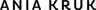 Logo ANIA KRUK